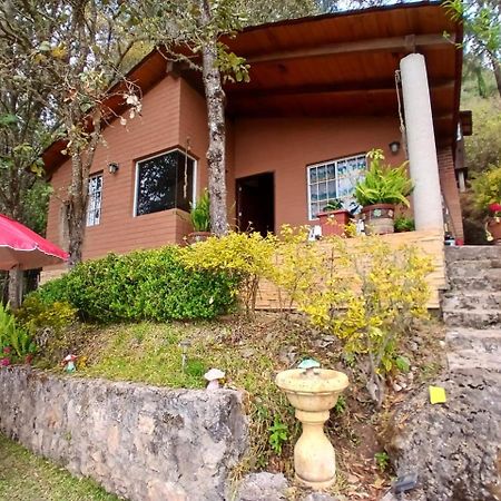 Cabana Con Banera Y Chimeneas En Puesta De Sol El Pacifico Екстериор снимка