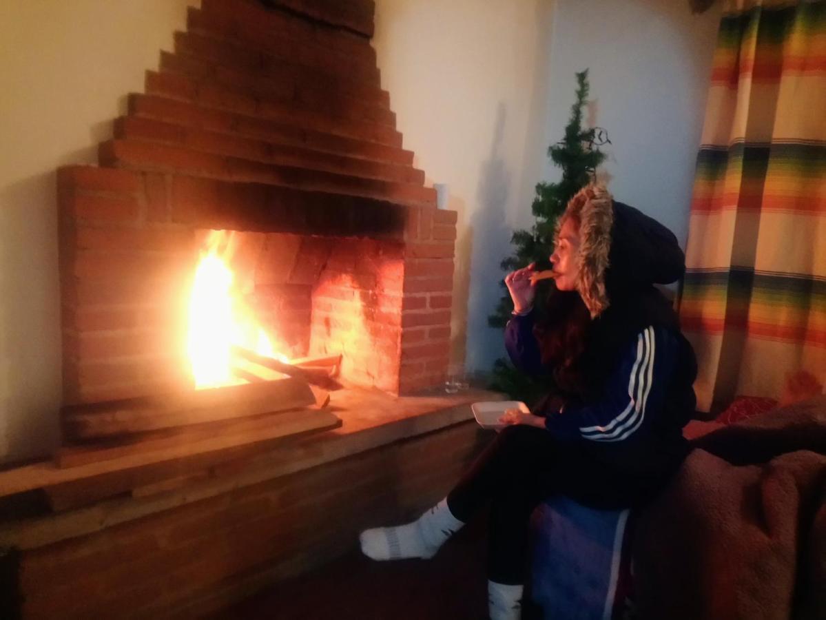 Cabana Con Banera Y Chimeneas En Puesta De Sol El Pacifico Екстериор снимка