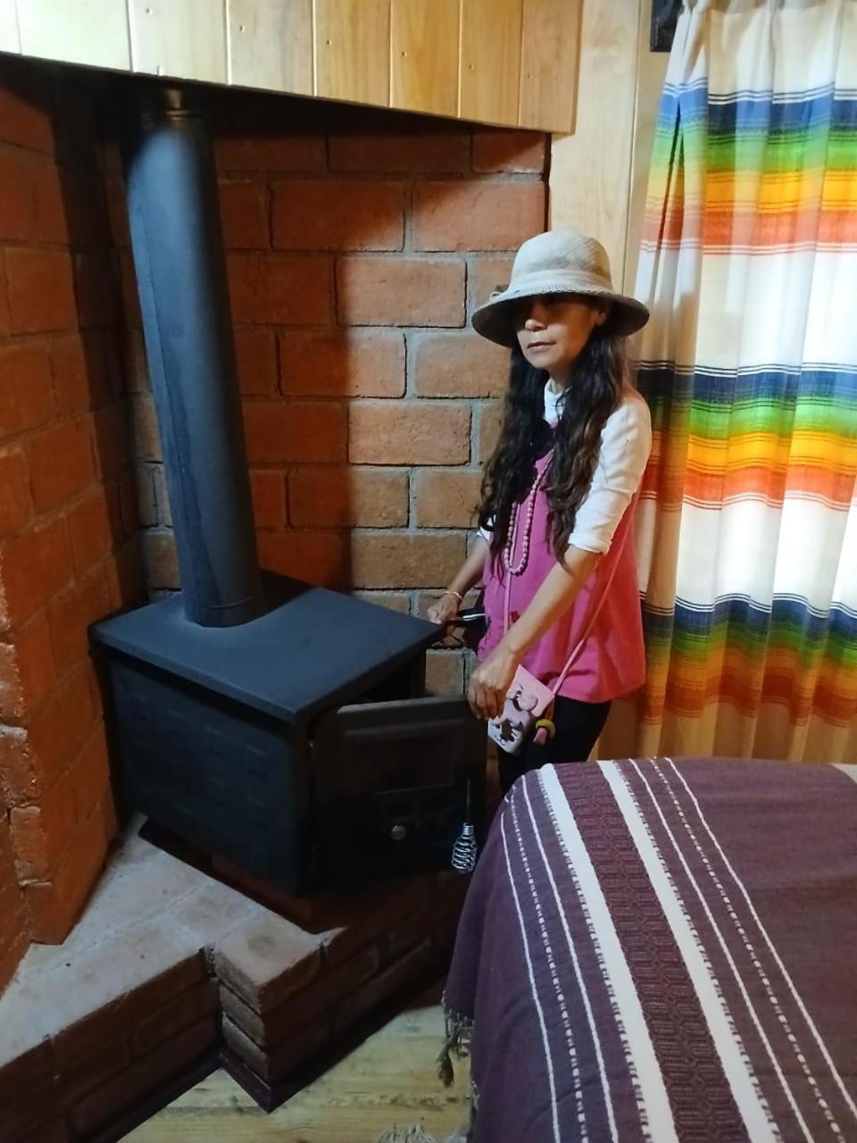 Cabana Con Banera Y Chimeneas En Puesta De Sol El Pacifico Екстериор снимка