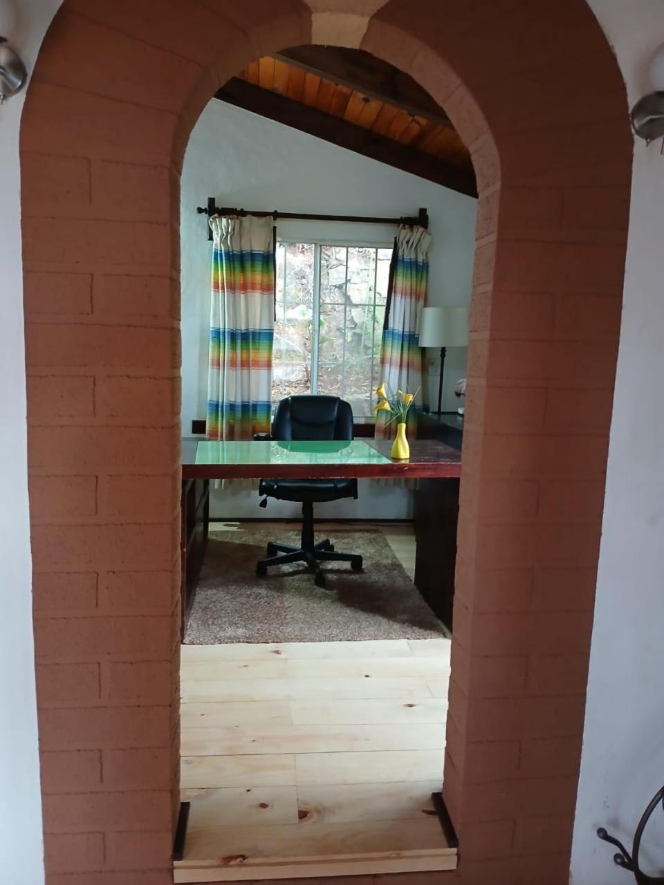Cabana Con Banera Y Chimeneas En Puesta De Sol El Pacifico Екстериор снимка